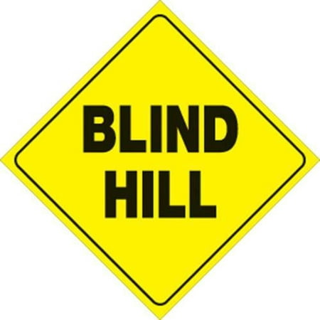 Voss 485 BH YR 12x12in. Trail Sign - Blind Hill