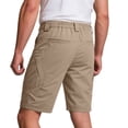 thumbnail image 5 of HKYNLAG Tactical Shorts for Men Outdoor Casual Painters Shorts Quick Dry Hiking Work Cargo Shorts with Multi Pocket (No Belt) Khaki 2XL, 5 of 8