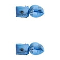 thumbnail image 3 of QualitChoice 2 Pieces Inflatable PVC Swim Belts Adjustable Arm Bands Tube Armlets Children Teenagers Pool Training Equipment Blue 2Set, 3 of 6