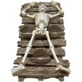 thumbnail image 4 of Ebros Skeleton Oracle Trio Candle Holder Figurine 12.5"L Ossuary Home Decor, 4 of 4