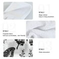 thumbnail image 5 of 2 Bathroom Towels Kitchen Towels 18.2x14In Velcro Hand Wipes Dish Cloths & Dish Towels Washroom Towels Face Towel Hand Wipes Black Beautiful Butterfly, 5 of 7