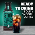 thumbnail image 5 of SToK Cold Brew Coffee, Arabica-Based Blend, Medium Roast Brewed Low and Slow, Unsweetened, Black Coffee, 48 FL OZ Bottle, 5 of 5