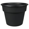thumbnail image 4 of Mainstays 12 Inch Flint Resin Planter in Rich Black with Pre-Drilled Drainage, 4 of 6