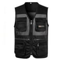 Aipengry Sweater Vest For Men Mens Green Down Vest Mesh Fishing Vest