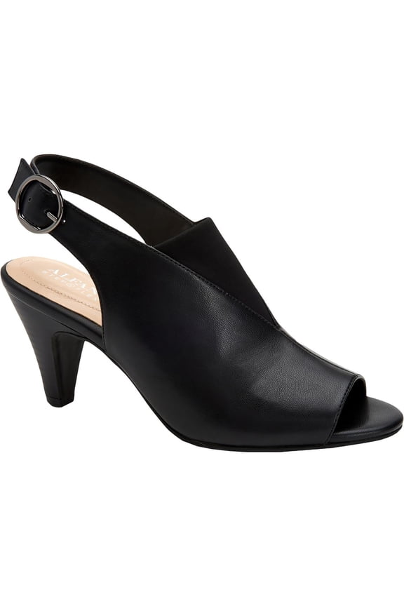 Womens Jasmynee Cushioned Footbed Dress Heels Black 6.5 Medium (B,M)