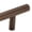 Caramel Bronze, variant on Amerock Bar Pulls 7-9/16 inch (192mm) Center-to-Center Polished Nickel Cabinet Pull