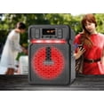 thumbnail image 5 of Technical Pro Rechargeable LED Bluetooth Speaker With App I/P Bluetooth, USB, FM Radio, 30 Feet Range, On-The-Go Speaker, 5 of 6
