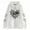 White, variant on Zip Up Hoodie Men Classic Fit Vintage Gothic Print Long Sleeve Hoodies with Pocket Streetwear Men Hoodies