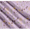 thumbnail image 3 of Soimoi Cotton Voile Fabric Tea Cup,Star Anise & Lemon Slice Vegetable Printed Craft Fabric by the Yard 42 Inch Wide, 3 of 7