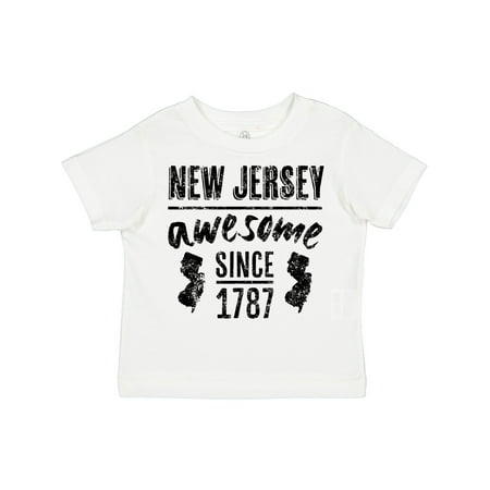 

Inktastic New Jersey Awesome Since 1787 Gift Toddler Boy or Toddler Girl T-Shirt