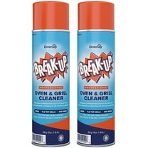 Diversey Break-Up Professional Oven & Grill Cleaner, Aerosol, 19 oz. (2 Pack)