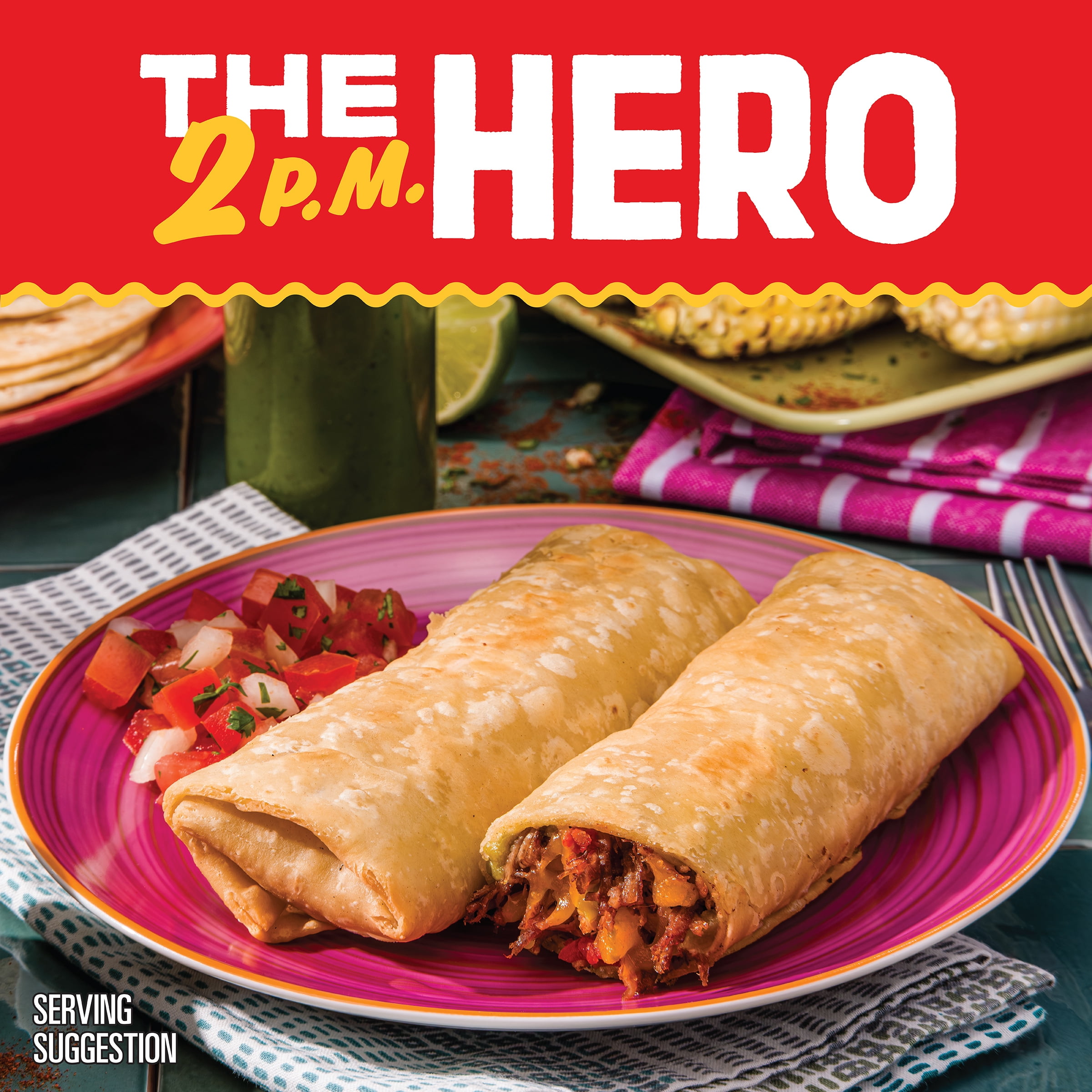 El Monterey Signature Shredded Steak and Cheese Chimichangas 54 oz, 12 Count (Frozen)