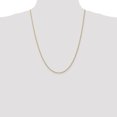 thumbnail image 2 of 14k Yellow Gold 24 Inch 1.5mm Rope Chain Necklace Pendant Charm, 2 of 9