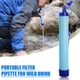 thumbnail image 1 of 1 pc portable outdoor water purifier water filter straw, 1 of 5