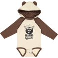 thumbnail image 3 of Inktastic I Love My Bearded Uncle Boys or Girls Long Sleeve Baby Bodysuit, 3 of 5