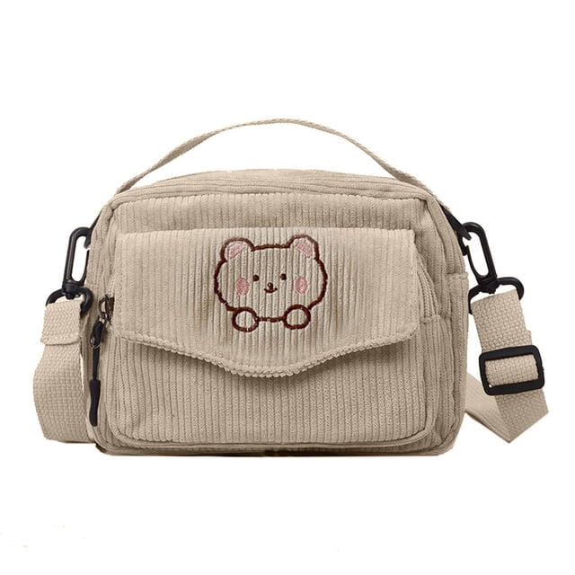 Bolsa de mensajero Cartera linda Bolsa de mensajero Cartera de pana Adepaton BST2000777-4