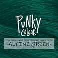 thumbnail image 5 of Punky Alpine Green Semi Permanent Conditioning Hair Color, Vegan, PPD and Paraben Free, lasts up to 25 washes, 3.5oz, 5 of 6