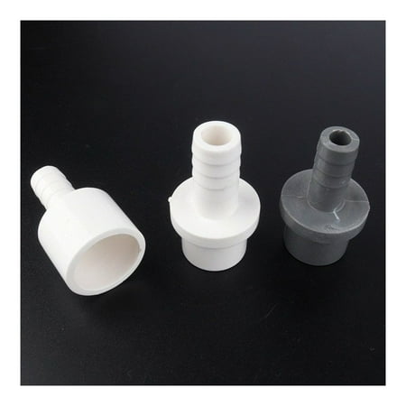 

50pcs/lot PVC 20 25mm To 5~20mm Pagoda Joints Garden Irrigation Water Pipe Connectors Aquarium Tank Fountain Adapter Hose Joint -------- Leak Free Connections