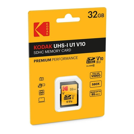 コダック 32GB Class 10 UHS-I U1 SDHC メモリーカード