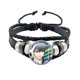 thumbnail image 3 of BlUE LOCK Cosplay Personaje de Anime Isagi Yoichi Chigiri Bachira pulsera de cuero con cabujón de cristal de dibujos animados para regalo para un amigo, 3 of 5