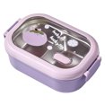 thumbnail image 1 of Steel Lunch Box | Leakproof & Insulated | Removable Dividers for Office Meals, 1 of 6