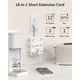 thumbnail image 2 of Cable de extensión corto Power Strip HOPOW de 10 cm, 12 AC, 4 USB, 2 of 7