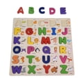 thumbnail image 1 of Rompecabezas del alfabeto, rompecabezas del alfabeto, rompecabezas de letras coloridas de madera, rompecabezas de números del alfabeto preescolar, máxima confiabilidad, 1 of 8