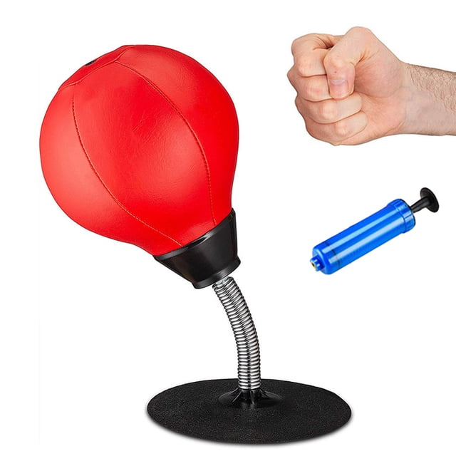 Desktop Punching Ball Suction Cup Stress Buster Desk Punch Ball Speed Ball
