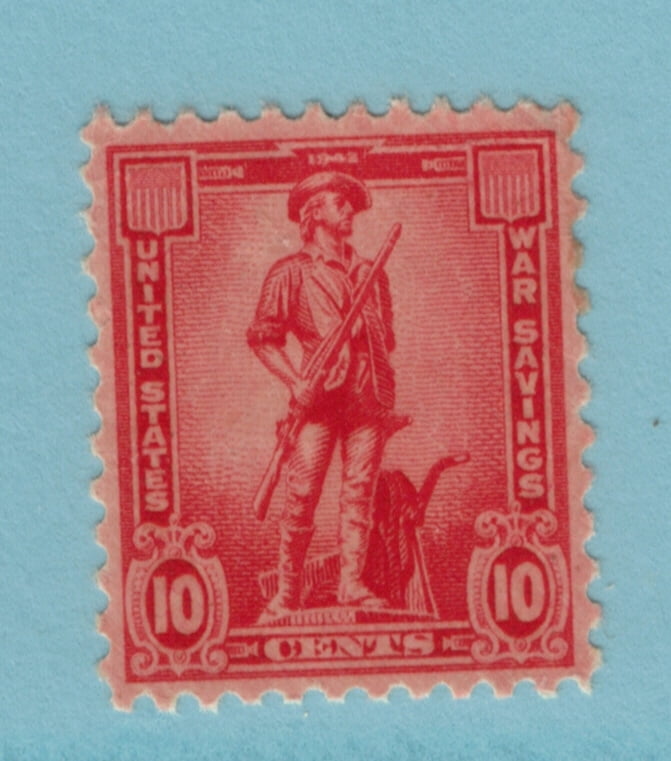 United States (U.S.) Stamp Scott WS7 Minuteman, War Saving Stamp