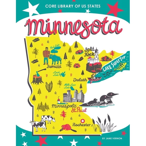 Core Library of Us States Minnesota, (Hardcover)