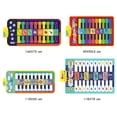 thumbnail image 3 of Kids' Interactive Piano & Dance Mat - Double Row Keys, Light/Sound Effects, Parent-Child Musical Toy for 4-6 Years, Durable Polyester, 144x70cm (Model 4953D) – Learn & Play with Foot, 3 of 7