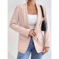 thumbnail image 2 of Shawl Collar Long Sleeve Blazer, 2 of 3