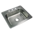 thumbnail image 3 of Transolid 25'' L x 22'' W Drop-in Kitchen Sink, 3 of 5