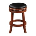 thumbnail image 3 of Boraam 24in. Backless Swivel Wood Counter Stool - Cherry Finish, 3 of 4