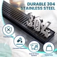 thumbnail image 5 of Wowow 24 Inch Shower Linear Drain, 304 Stainless Steel Shower Floor Drain with Grate Removable, Rectangular Floor Drain with Accessories, 5 of 7