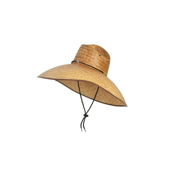 Top Headwear Ultra 7.5" Wide Brim Straw Sun Hat