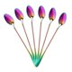 thumbnail image 3 of Cucharaditas de Cafe, Juego de 18 Cuchara de Cafe de Color del Iris Cuchara de Desierto de Helado de Manejar Cuchara de de Coctel Cuchara de Mezcla, 3 of 5