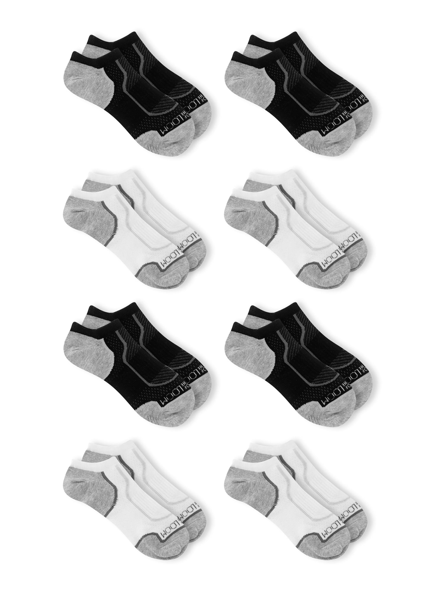 Fruit of the Loom Womens 6 Pack No Show Socks