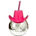 thumbnail image 3 of Taza decorativa Inteprter para fiesta eventos temáticos sombrero de vaquero blanco, 3 of 6