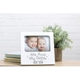 thumbnail image 2 of Kate & Milo Me and My Sister Frame, Baby Keepsake Frame, Sibling Picture Frame, Big Brother or Big Sister Gift, Elephants, 2 of 7