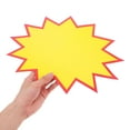 thumbnail image 3 of FESTFENDS 50Pcs Yellow Paper Price Labels Replacement Sale Tags for Shop and Commercial Use, 3 of 8