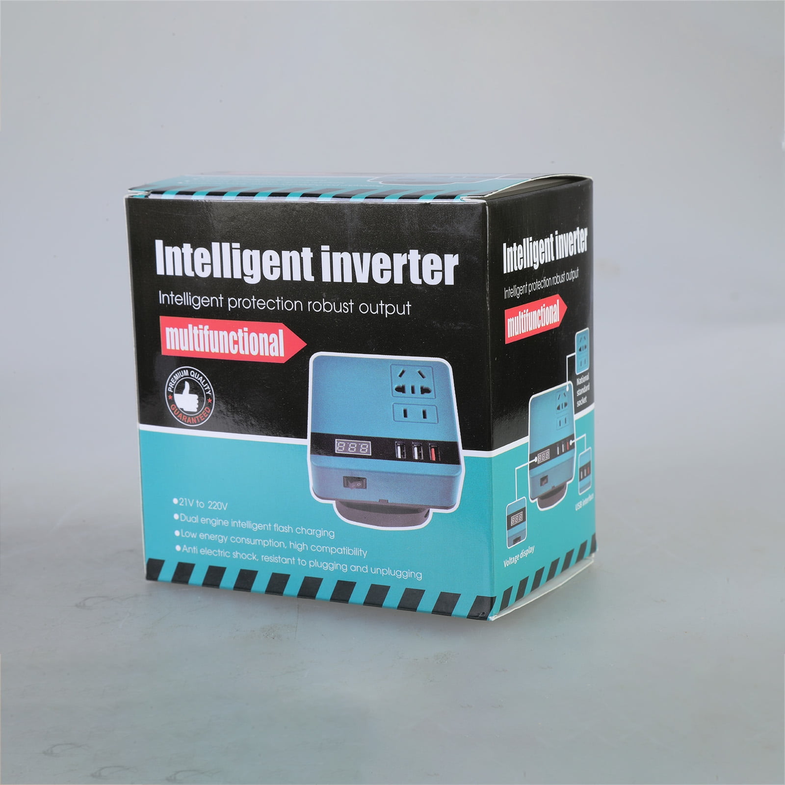 Easy Carry Power Inverters Small Power Station Generator Multifunction Charges Adapter for Converts for Travel & Home