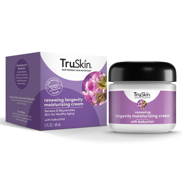 Crema hidratante TruSkin Longevity Bakuchiol Snow Algae 60 ml