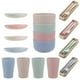 thumbnail image 1 of Drink Cups Cutlery Set for Home 1Set with Plates Bowls and Chopsticks, 1 of 3