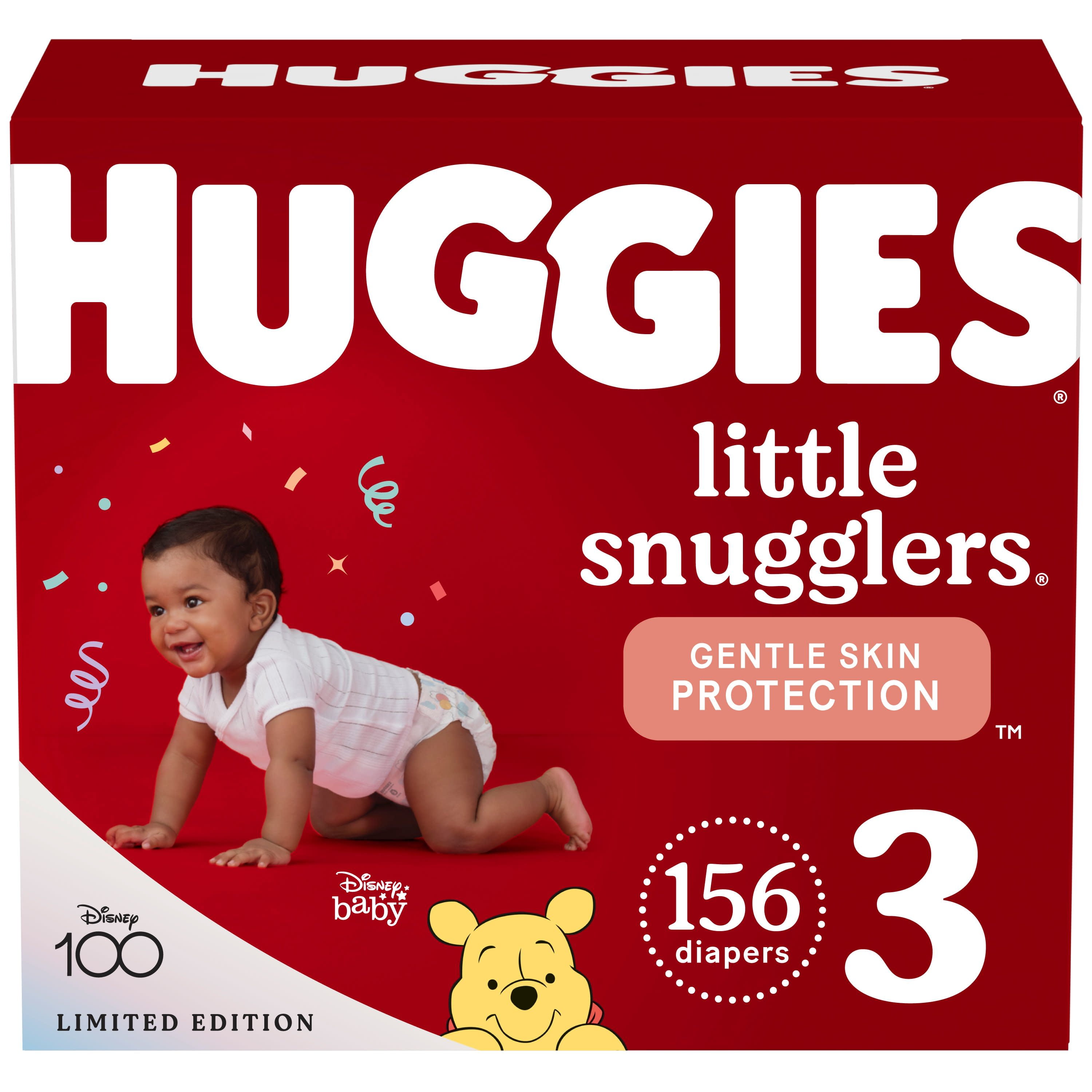 Hypoallergenic Baby Diapers Size 1 (8-14 lbs), Huggies Special Delivery,  Fragrance Free, Safe for Sensitive Skin, 72 Ct Size 1 NEW