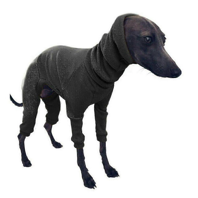 Puppy Greyhound Hooded Jumper Sweater Warm Pet Apparel Clothes