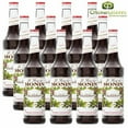 thumbnail image 1 of Monin Premium Huckleberry Syrup, Authentic Wild Mountain Berry Flavoring, 750 mL (25.4 oz) Bottle, Case of 12, 1 of 4