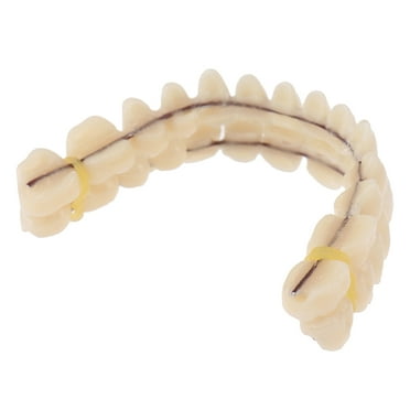 Resin Teeth Denture Upper Lower Shade Artificial Preformed Dentition Oral Care Material Tool