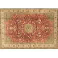 thumbnail image 1 of Ahgly Company Indoor Rectangle Medallion Brown Traditional Area Rugs, 8' x 12', 1 of 4
