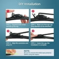 thumbnail image 6 of Replacement for Honda CR-V 2011 2010 2009 2008 2007, Windshield Wiper Blade Set with Front and Rear Wipers Original Equipment for My Car - (Pack of 3), 6 of 7